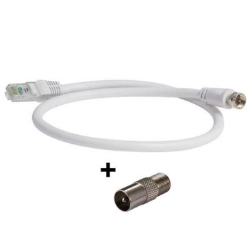 Connectique Réception Cordon TV RJ45 - C.A.E