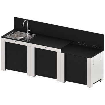 Plancha module cuisine d'extérieur - ENO