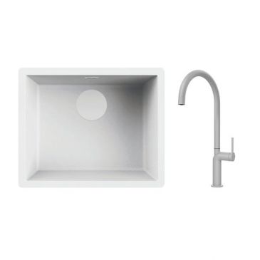 Pack évier + mitigeur à poser / sous plan - GESSI