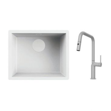 Pack évier + mitigeur à poser / sous plan - GESSI