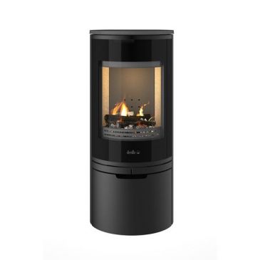 Poêle à bois longiligne - DEVILLE