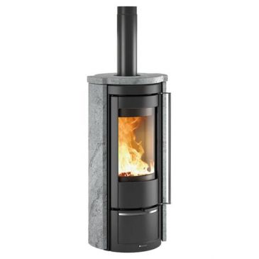 Poêle à bois longiligne - NORDICA